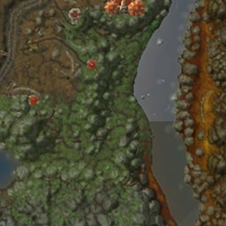 Demonfall Map with all of the key locations and trainers